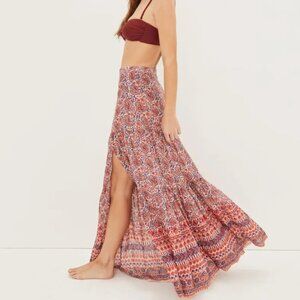 NWT - VERONICA BEARD Serence Side Slit Maxi Skirt - LARGE